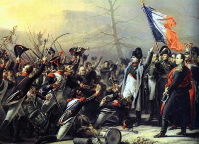Napoleon returns from Elba